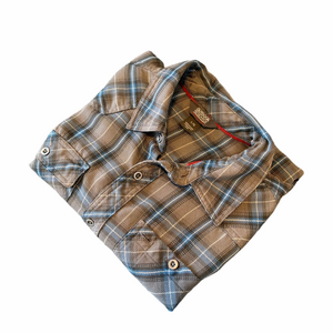 Outdoor Research Men's Plaid Button-Up Shirt Size Large